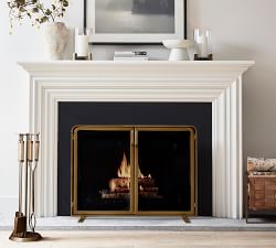 Vail Fireplace Collection - Brass