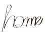 Iron Home Sign
