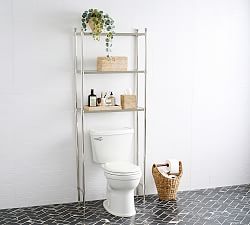 Metal Over-the-Toilet Storage