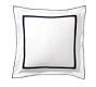 Morgan Banded 400-Thread-Count Organic Percale Sham