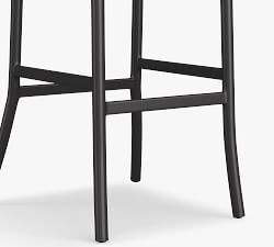 X-Back Metal Outdoor Barstool