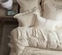 Belgian Flax Linen Pinstripe Sheet Set