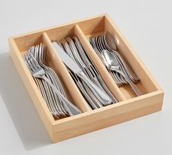 Caterer's Box Stainless Steel 36-Piece Flatware Set