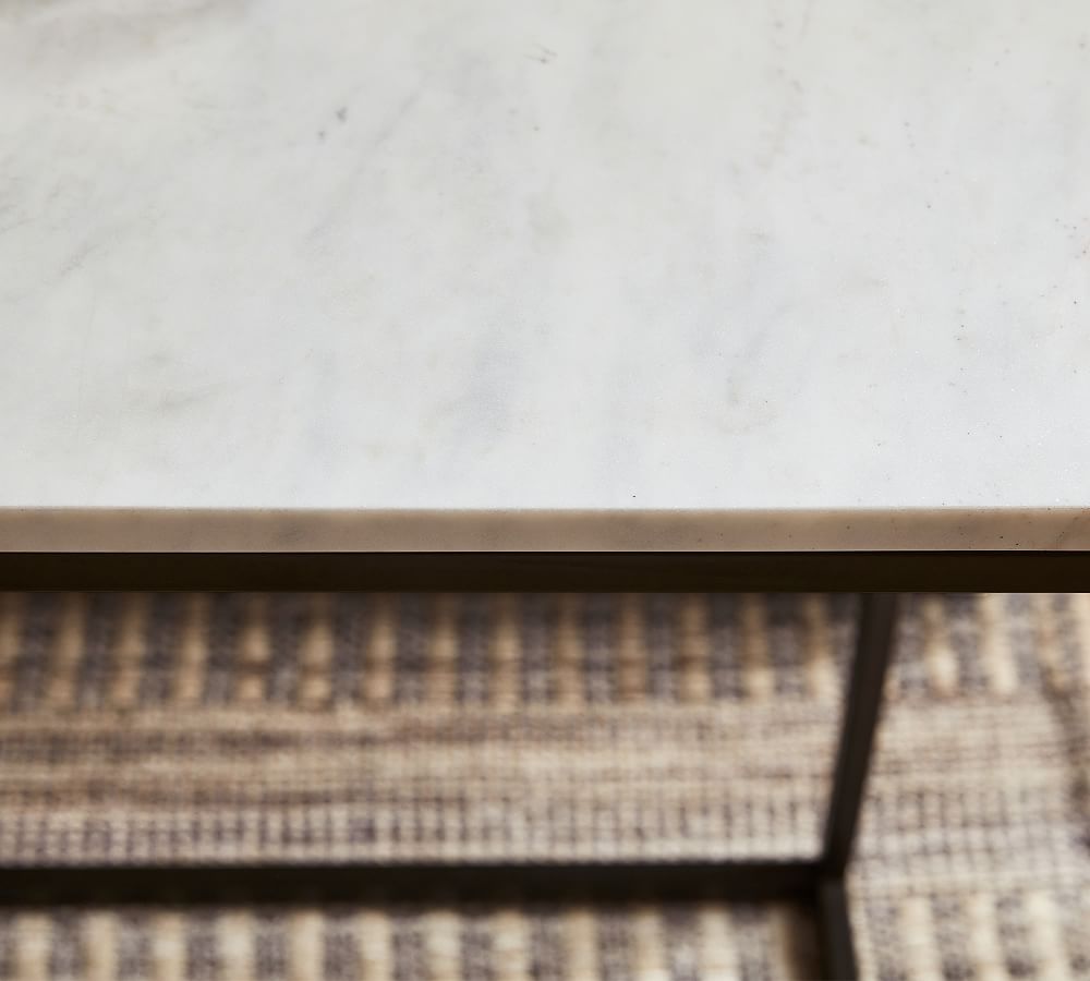 Delaney Marble End Table (28") | Stylish & Durable