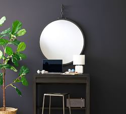Vista 36&quot; Round Wall Mirror with Chain