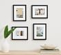 Wood Gallery Frame, 9"x11" Overall (4"x6", 5"x7" Opening) - Black