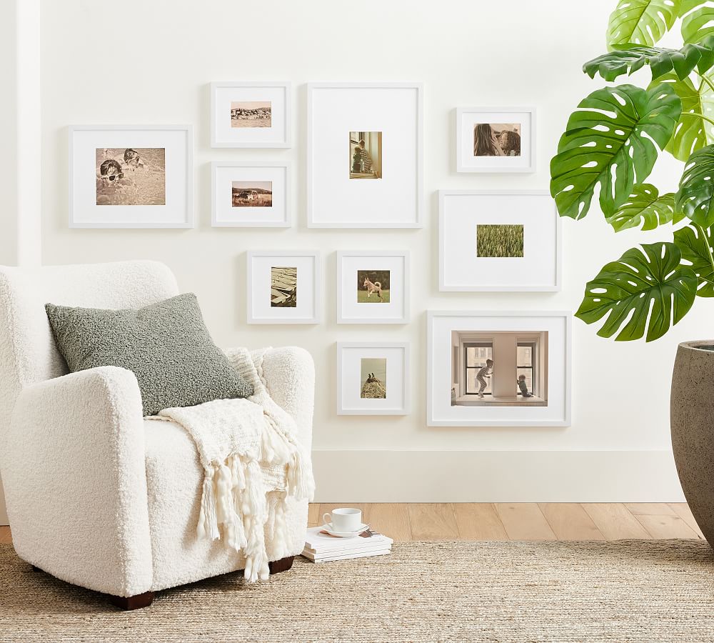 10-Piece Wood Gallery Frame Set