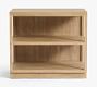 Pacific 34'' 2-Shelf Bookcase, Fog