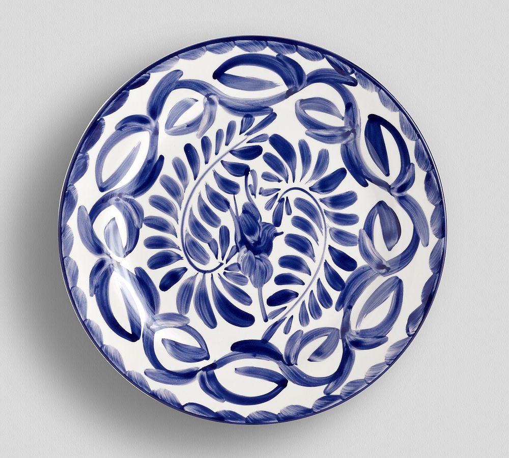 Puebla Porcelain Salad Plate -- set of 4