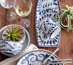 Puebla Porcelain Rectangular Platter