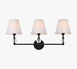 Catrin Triple Shade Sconce (28&quot;)