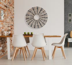 Nami Seagrass Round Wall D&#233;cor, 28&quot;