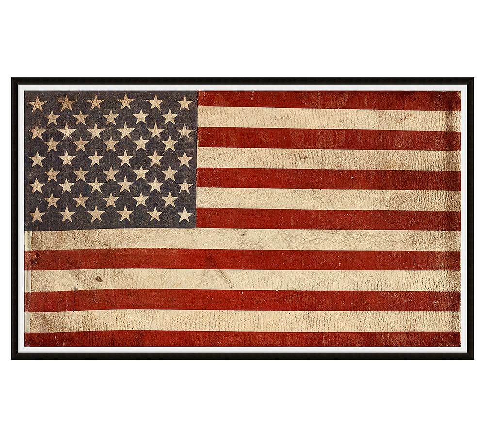 American Flag Framed Print