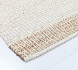 Zoya Handwoven Wool Jute Rug