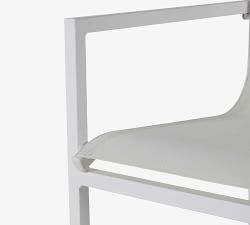 Syble Mesh Sling Outdoor Dining Armchair