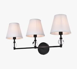 Catrin Triple Shade Sconce (28&quot;)