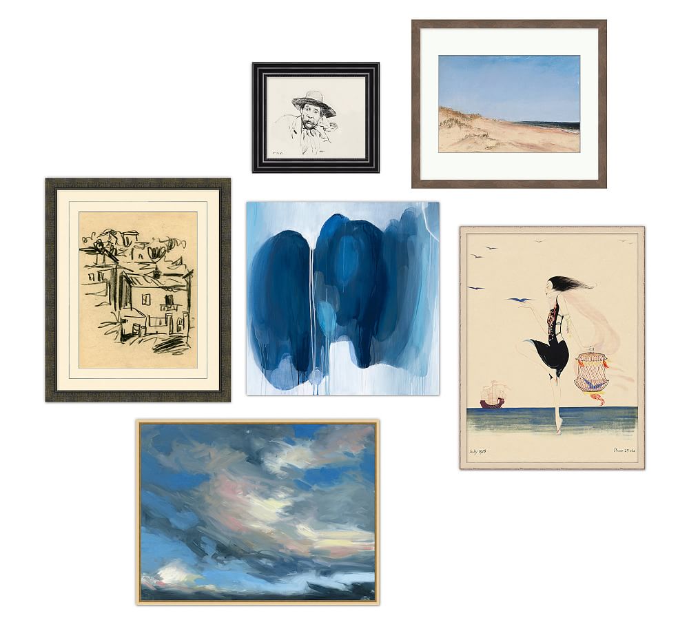 Open Box: Livingroom Art Gallery in a Box