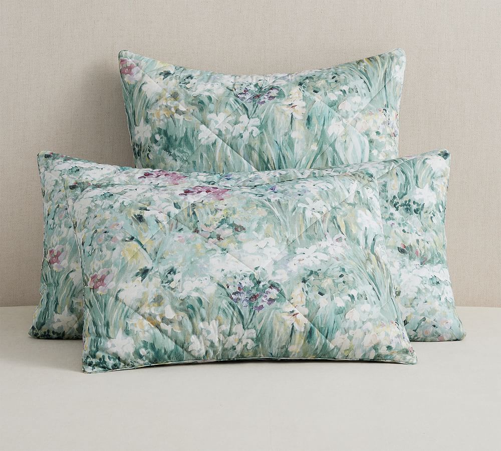 Giverny Fleur Percale Comforter Sham
