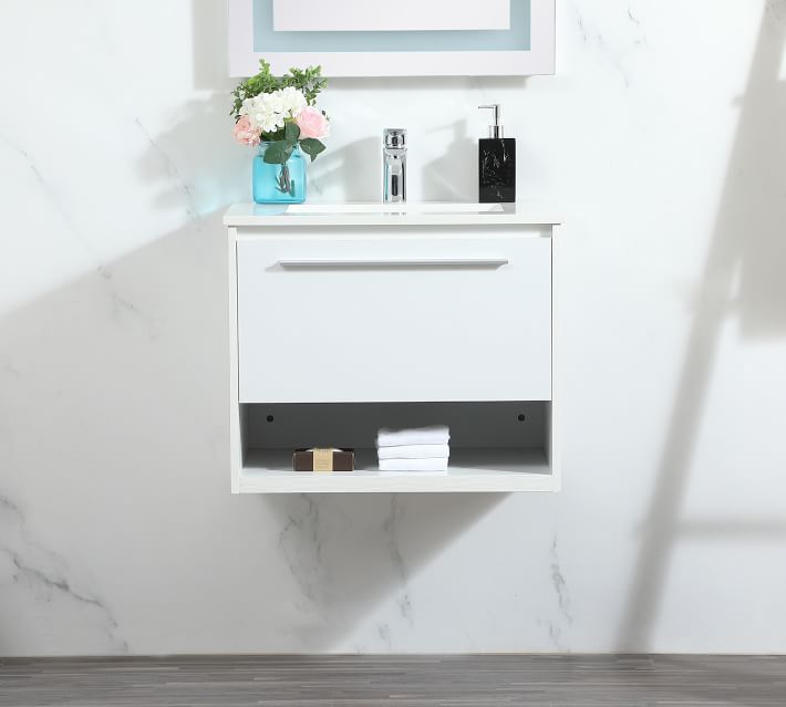 Roman 24-40" Single Sink Floating Vanity