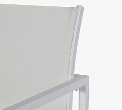 Syble Mesh Sling Outdoor Dining Armchair