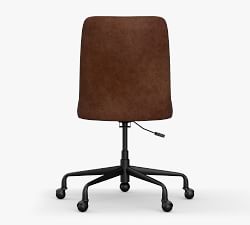 Layton Leather Swivel Desk Chair