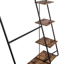 Z-Frame Open Wardrobe with Shelves