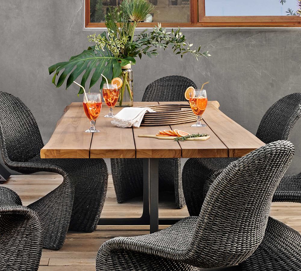 Helena 84&quot; Teak Dining Table