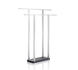 Slim Freestanding Double Towel Stand
