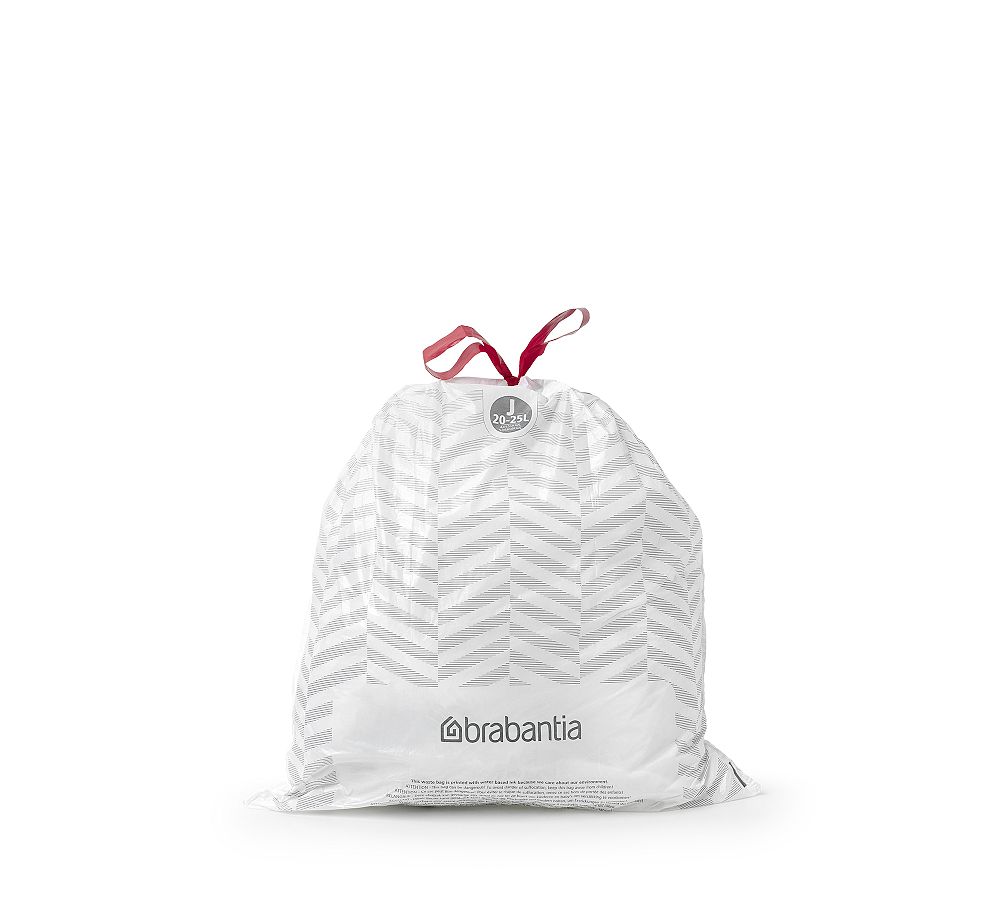 Brabantia PerfectFit Trash Bags, 5.3-6 Gallon - 120 Bags