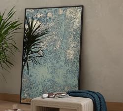Decorative Acid Wash Floor Mirror