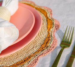 Anina Round Placemat, Set of 4