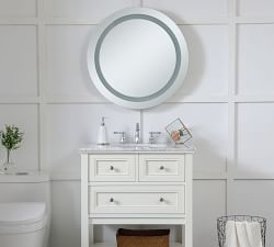 Marina Lighted LED  Round Mirror