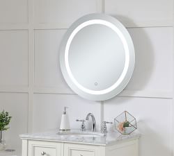 Marina Lighted LED  Round Mirror