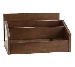 Walnut Desktop Organizer