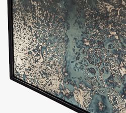 Decorative Acid Wash Floor Mirror