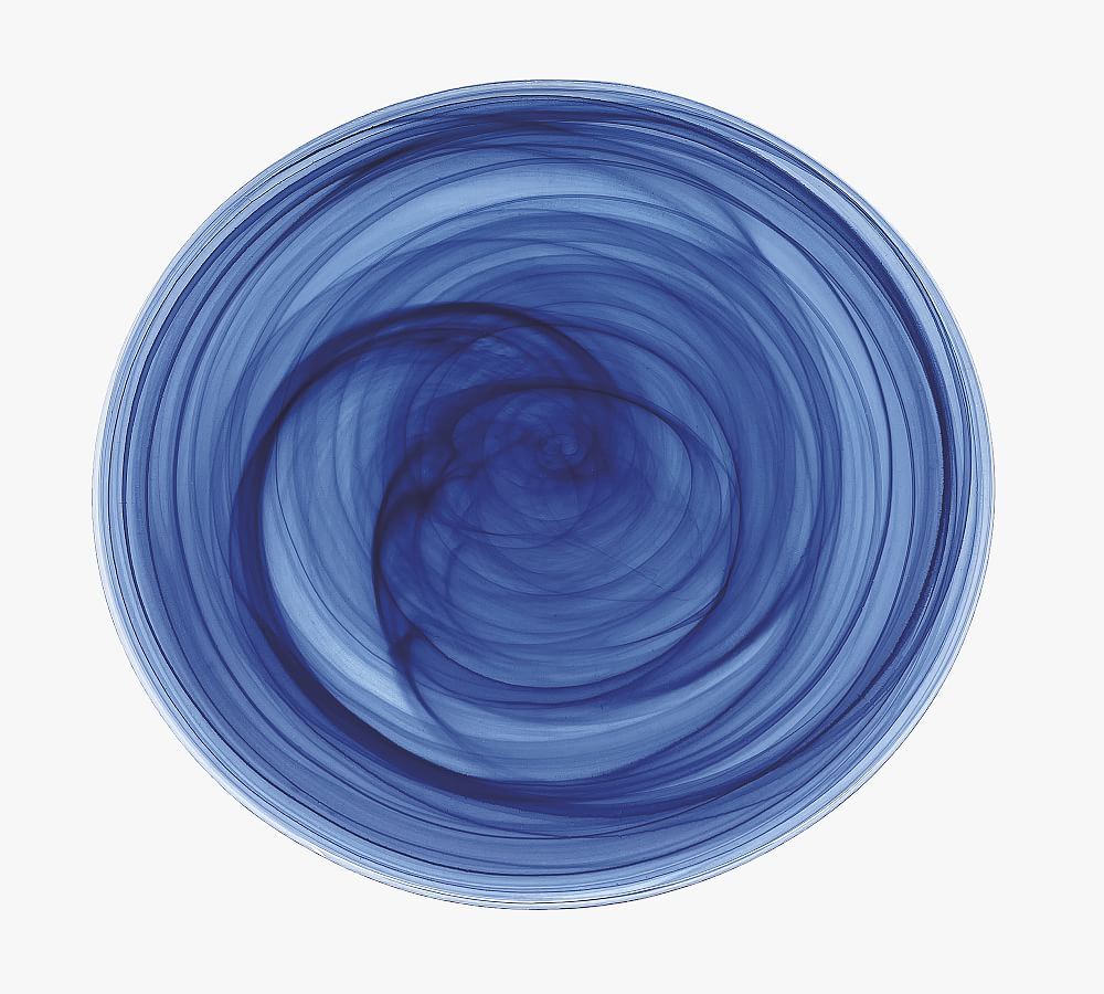 Alabaster Glass Charger Plates - Set of 4