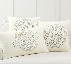City Pride Linen Pillow Cover