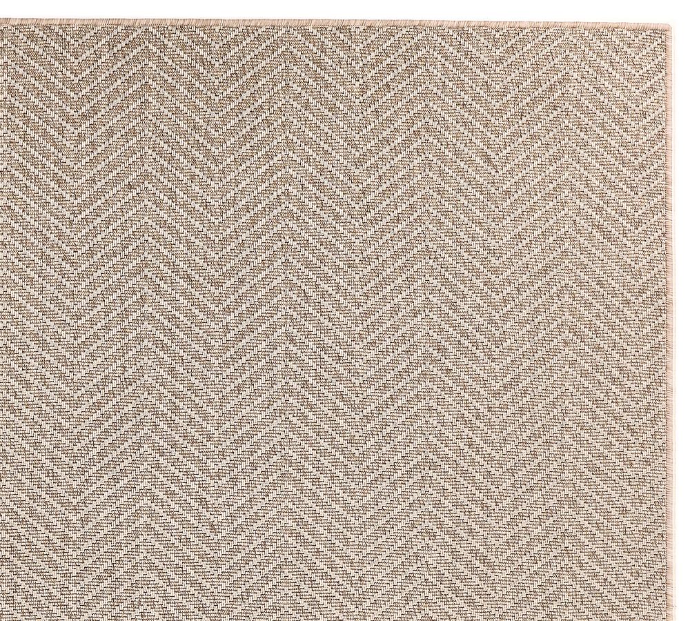 Custom Chevron Outdoor Rug Swatch - Free Returns Within 30 Days