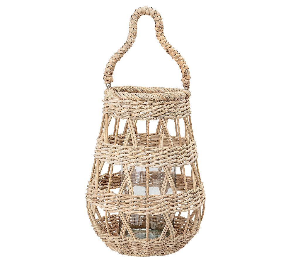 Georgia Rattan Lantern With Handle