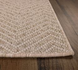 Custom Woven Chevron Outdoor Rug