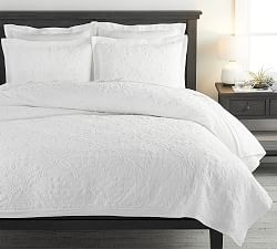 Candlewick Handcrafted Cotton Quilt &amp; Shams
