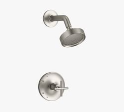 Kohler Purist&#174; Rite-Temp&#174; Cross Handle Pressure Balance Shower Set