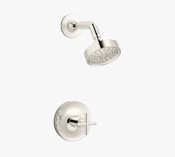 Kohler Purist&#174; Rite-Temp&#174; Cross Handle Pressure Balance Shower Set