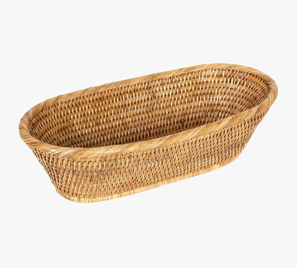 Tava Handwoven Rattan Bread Basket