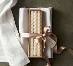 Twisted Taper Candles - Set of 6