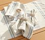 Hampton Stripe Cotton/Linen Napkins - Set of 4