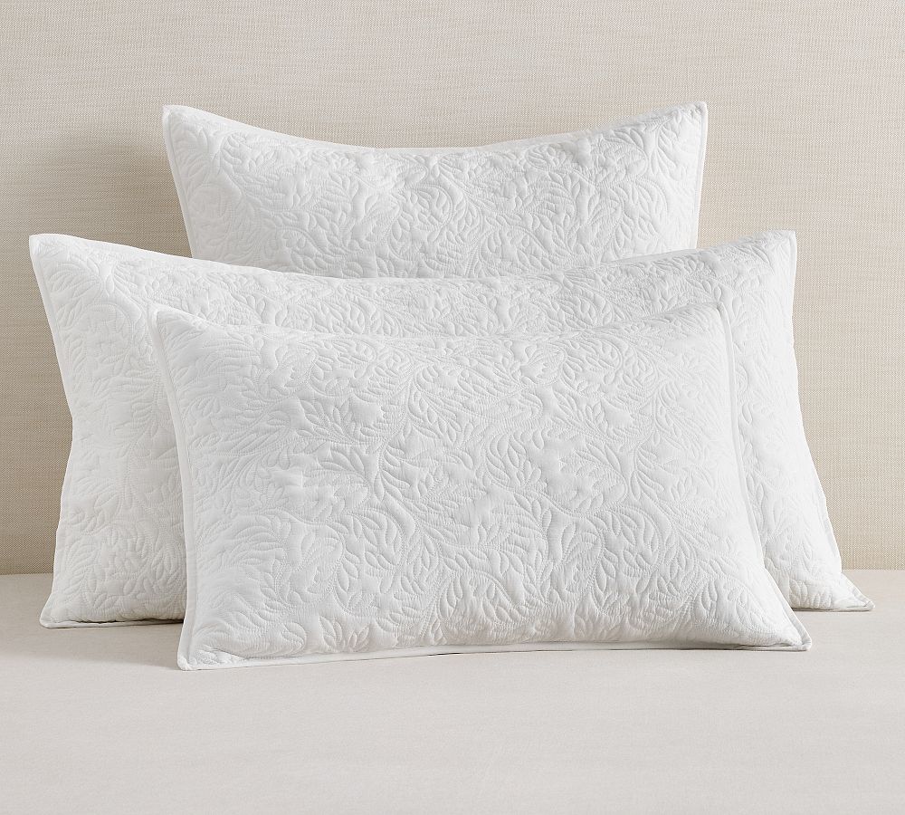 Monique Lhuillier Sofia Quilted Shams