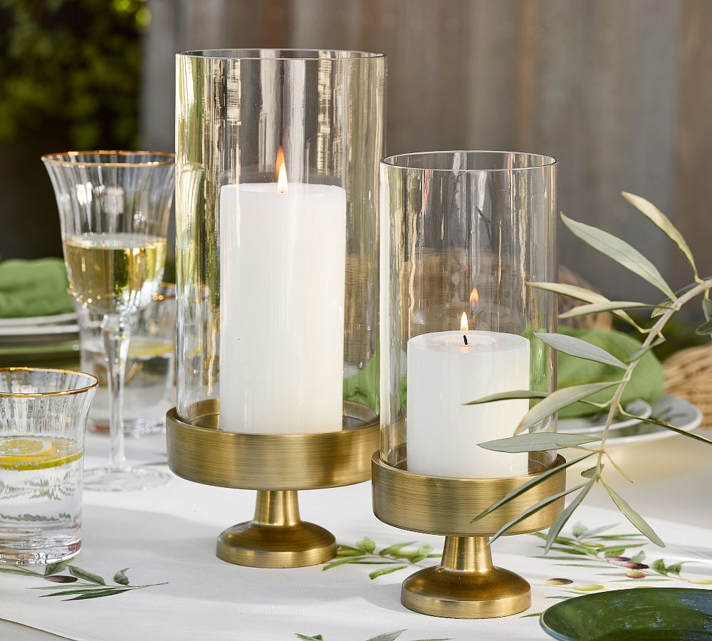 Monique Lhuillier Salerno Hurricane Candle Holder