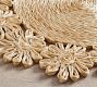 Abaca Handcrafted Flower Placemats