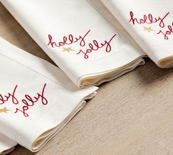 Holly Jolly Napkins - Set of 4